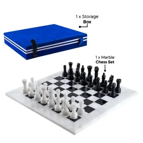 Luxury Marble Chess Set – Elegant & Handmade | Hamali.store - Image 4